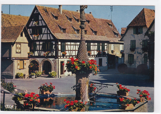 Carte Postale CPM 67 L'Alsace Pittoresque - Fontaine Fleurie À Dambach-La-Ville