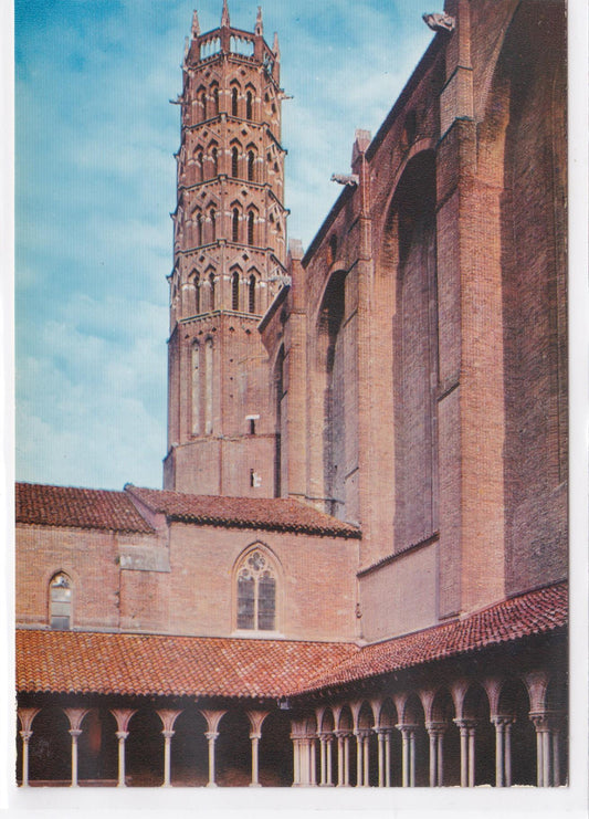 Carte Postale CPM 31 Toulouse - Les Jacobins - Le Clocher
