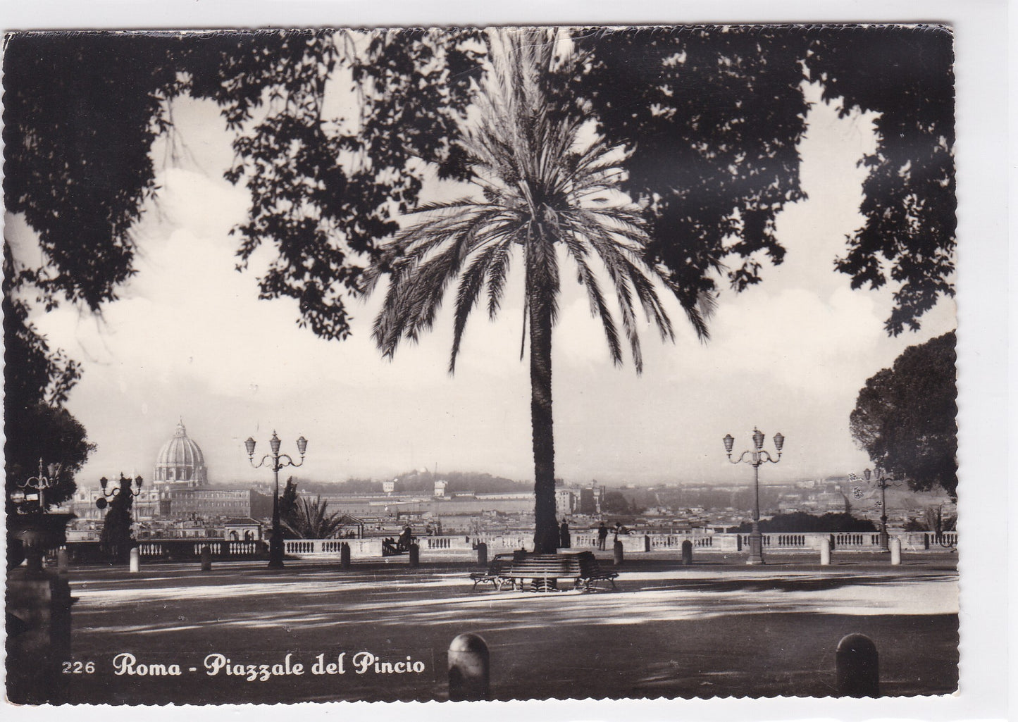 Carte Postale CPSM Italy - Roma - Piazzale Del Pincio
