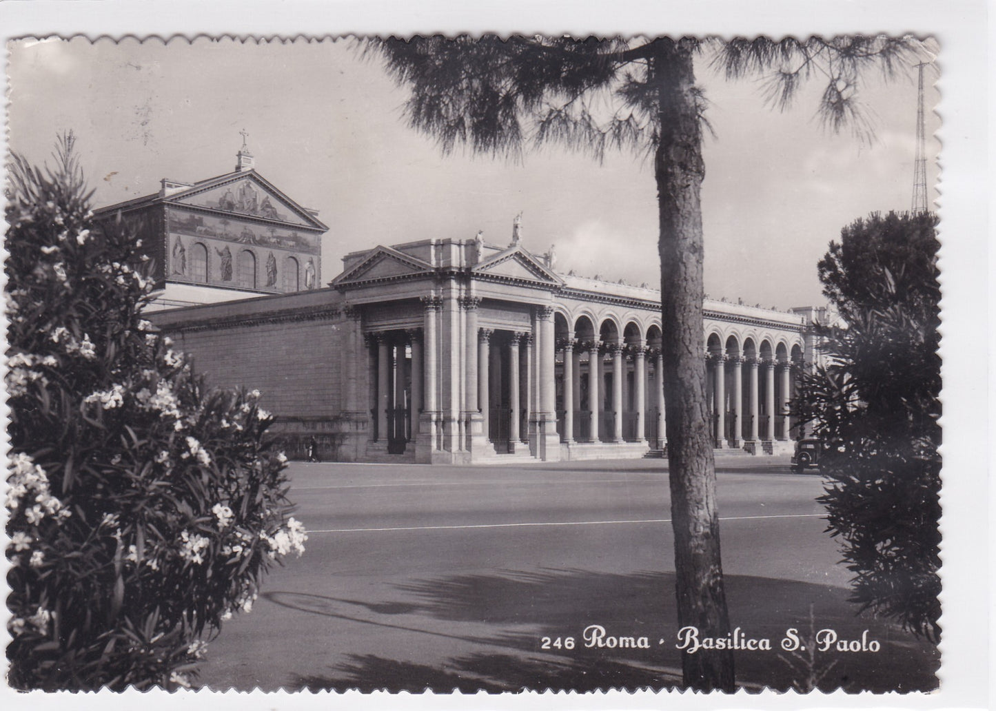 Carte Postale CPSM Italy - Roma - Basilica S. Paolo