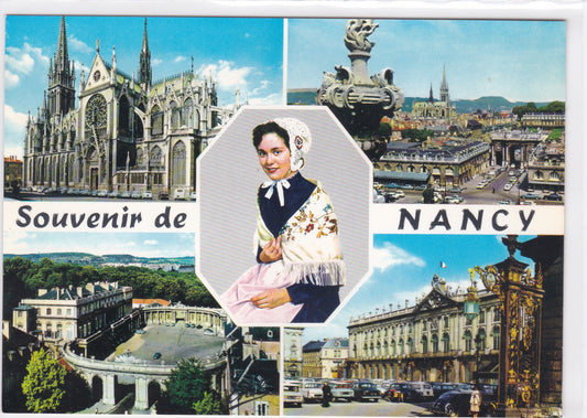 Carte Postale CPM 54 Souvenir De Nancy - Multivue