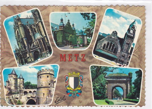 Carte Postale CPSM 57 Au Pays Lorrain - Metz - Multivue