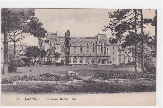 Carte Postale CPA 14 Cabourg - Le Grand Hôtel