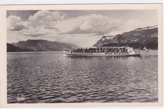 Carte Postale CPA 73 Aix-Les-Bains - Bateau La Savoie - Le Lac