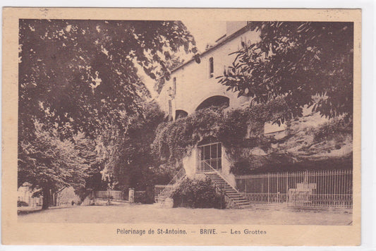 Carte Postale CPA 19 Pélerinage De St-Antoine - Brive - Les Grottes