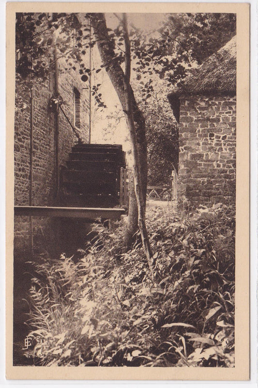 Carte Postale CPA 14 Clécy - L'Hôtellerie Du Moulin Du Vey - La Roue