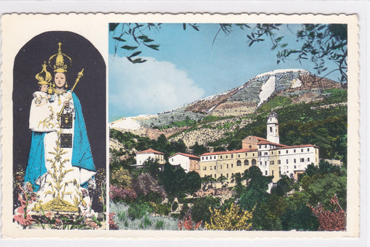 Carte Postale CPSM 06 Souvenir De Notre-Dame De Laghet