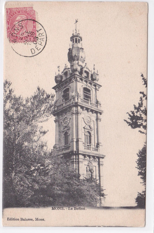 Carte Postale CPA Belgique - Mons - Le Beffroi