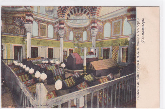 Carte Postale CPA Turquie Constantinople Tombeaux Du Sultan Selim II Ste Sophie