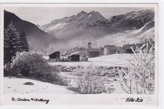 Carte Postale CPA Austria - St. Anton A. Arlberg