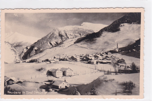 Carte Postale CPA Austria - Nauders In Tirol (1400m)