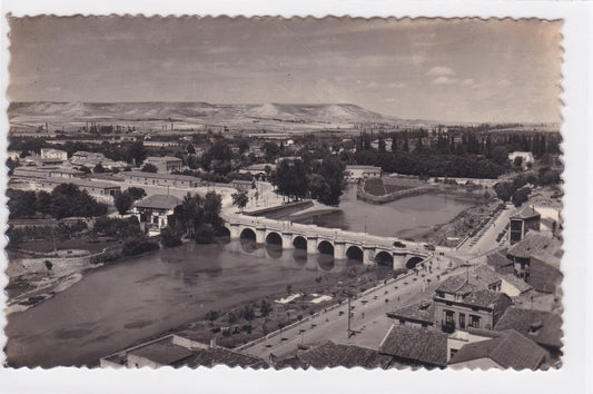 Carte Postale CPSM Spain - Palencia - Rio Carrion Y Puentes