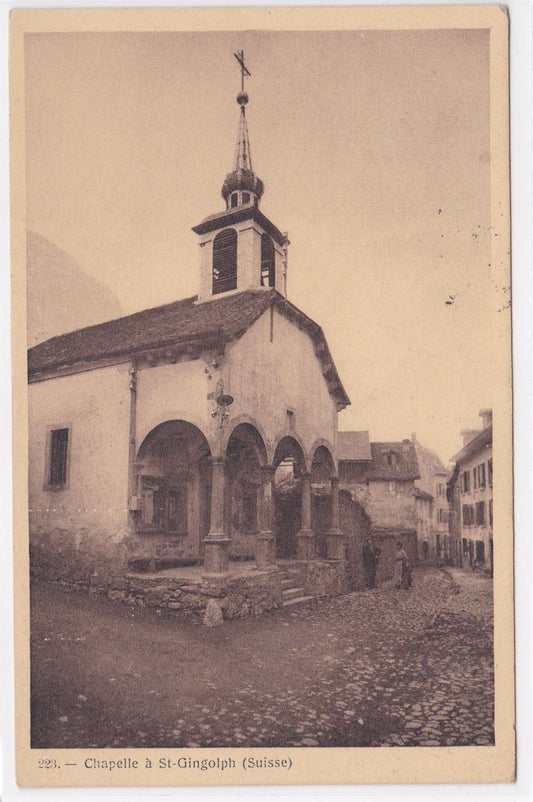 Carte Postale CPA Suisse - Chapelle À St-Gingolph