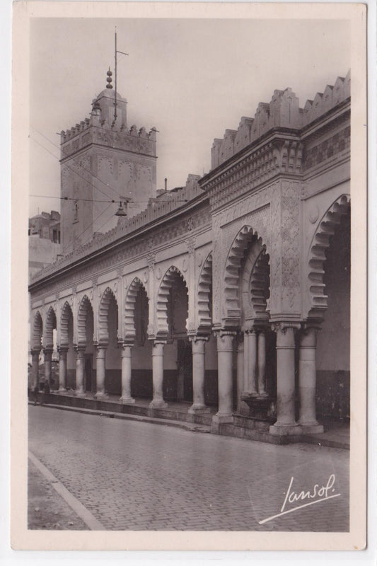 Carte Postale CPSM Afrique Algérie - Alger - Arcades De La Mosquée Djema-Djedid