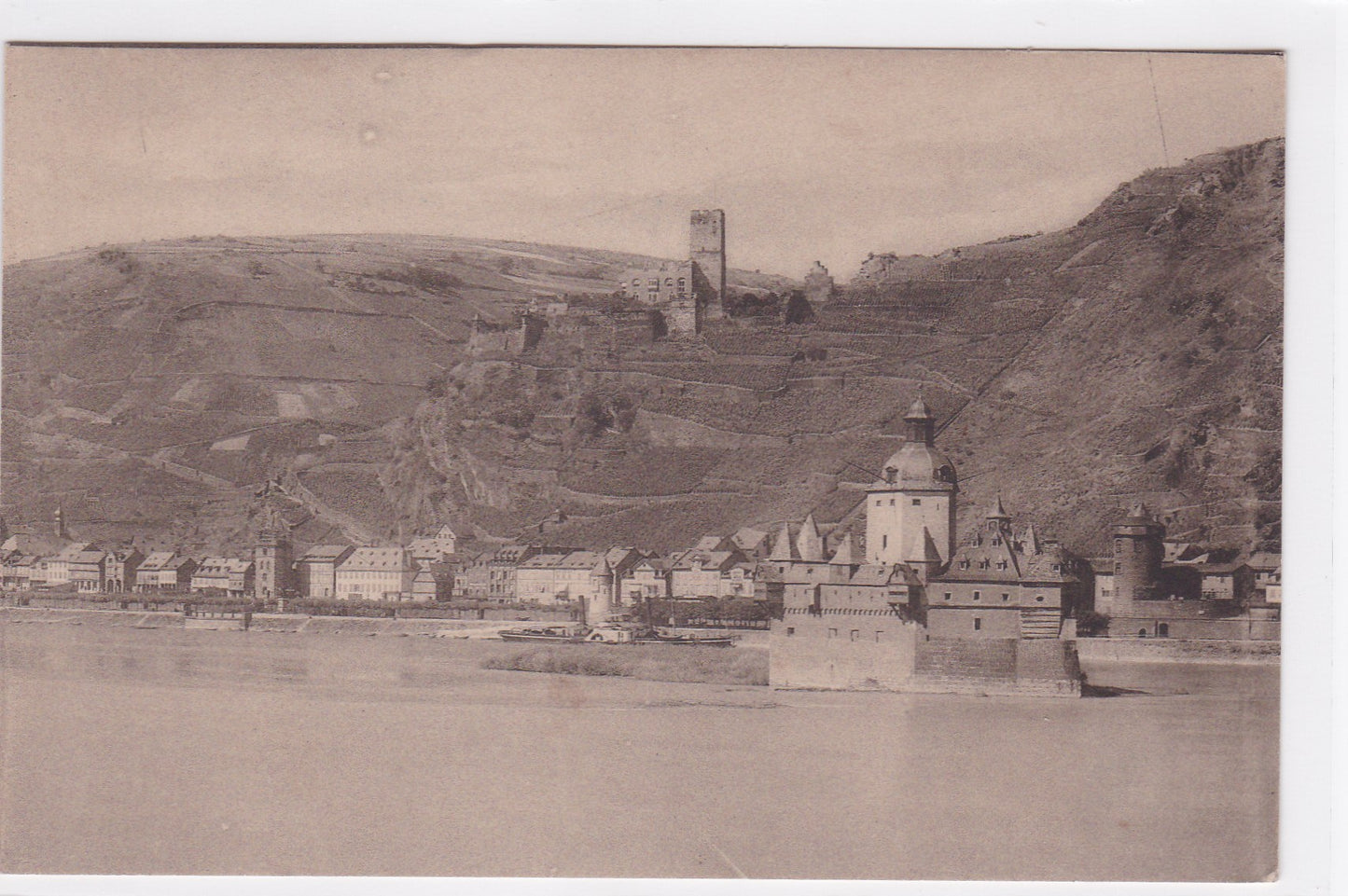 Carte Postale CPA Germany - Caub - Gutenfels Und Die Pfalz