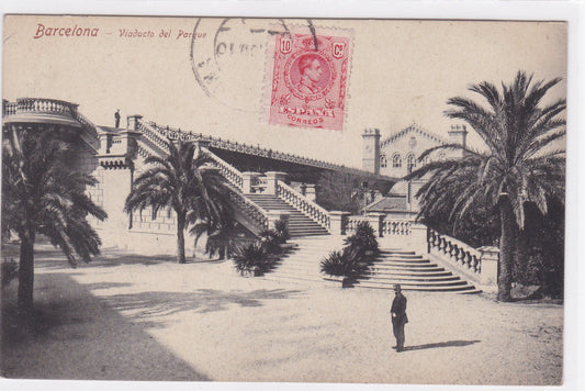 Carte Postale CPA Spain - Barcelona - Viaducto Del Parque
