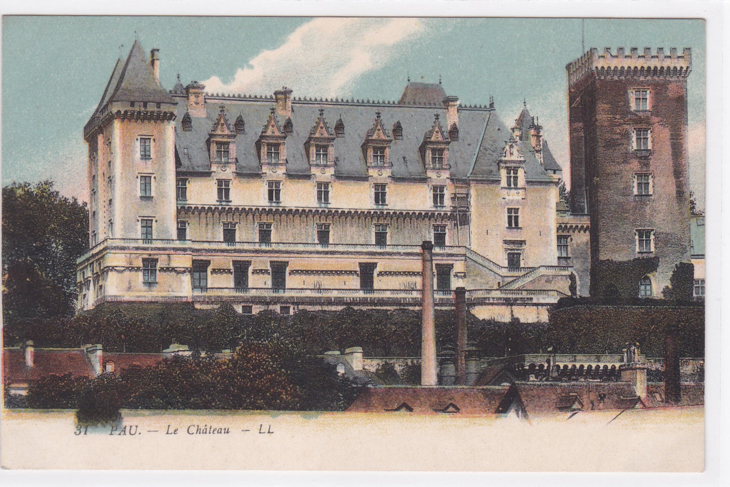 Carte Postale CPA 64 Pau - Le Château