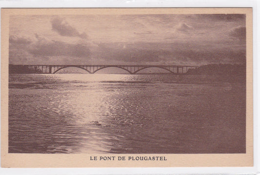 Carte Postale CPA 29 Le Pont De Plougastel