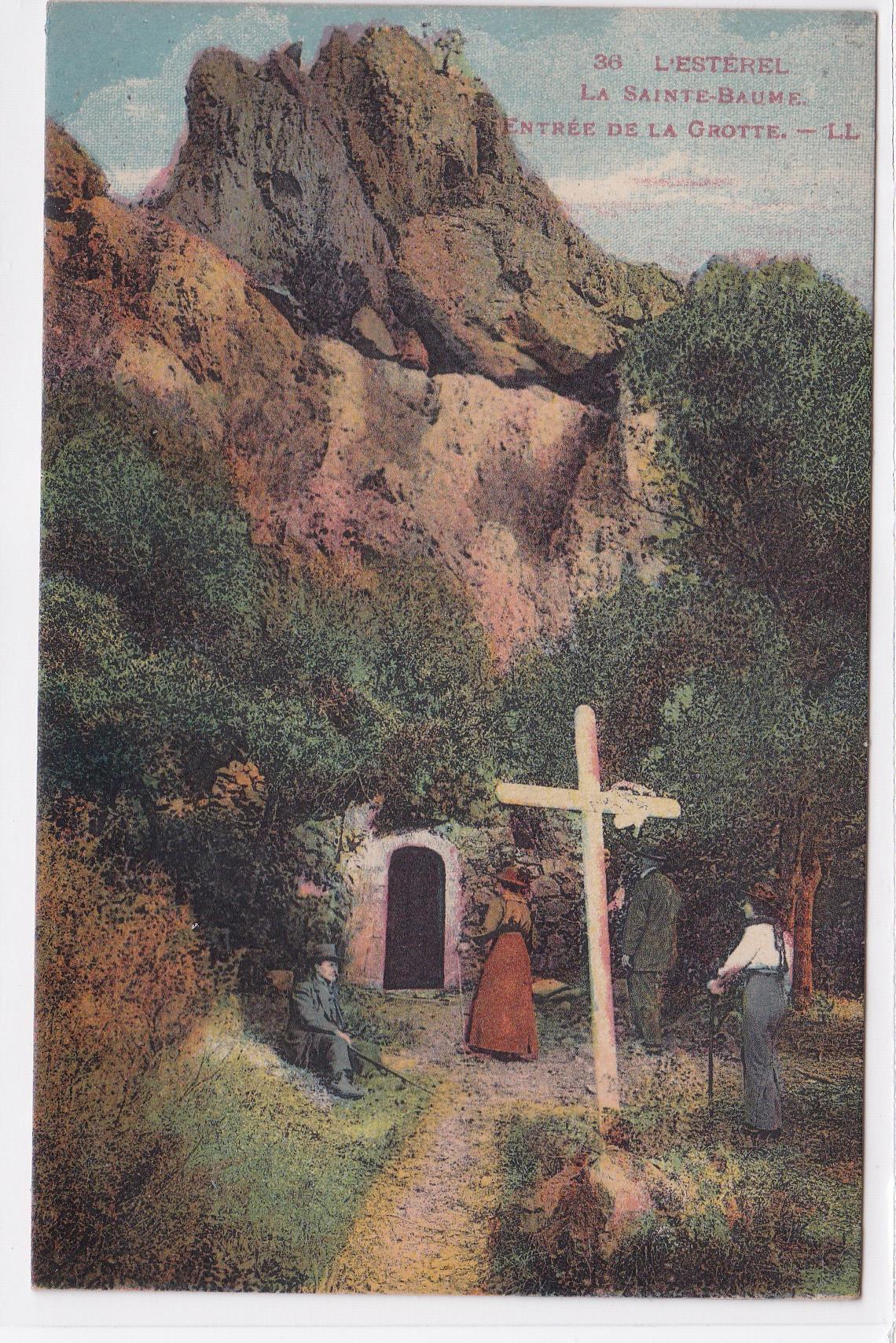 Carte Postale CPA 83 L'Estérel - La Sainte-Baume - Entrée De La Grotte