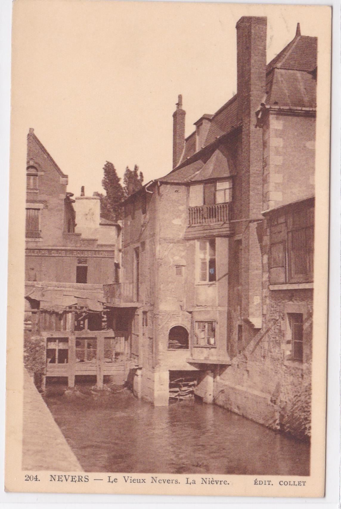 Carte Postale CPA 58 Nevers - Le Vieux Nevers - La Nièvre