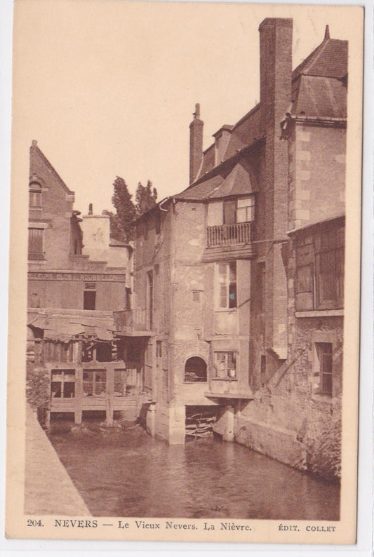 Carte Postale CPA 58 Nevers - Le Vieux Nevers - La Nièvre