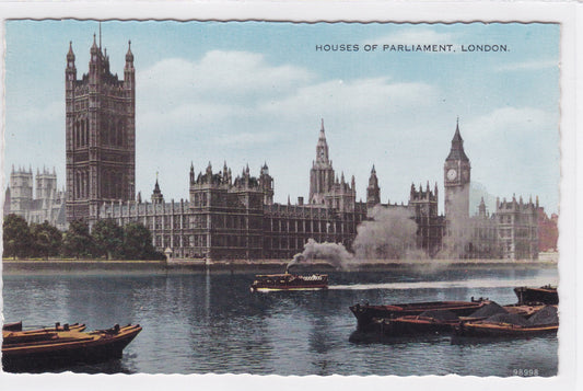 Carte Postale CPSM England - London - Houses Of Parliament