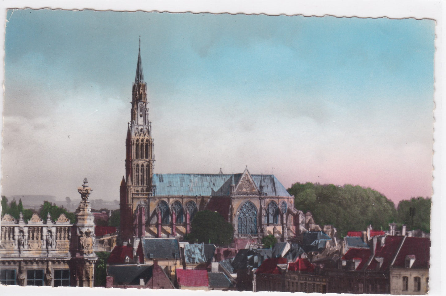 Carte Postale CPSM 59 Valenciennes - Église Notre-Dame De Saint-Cordon
