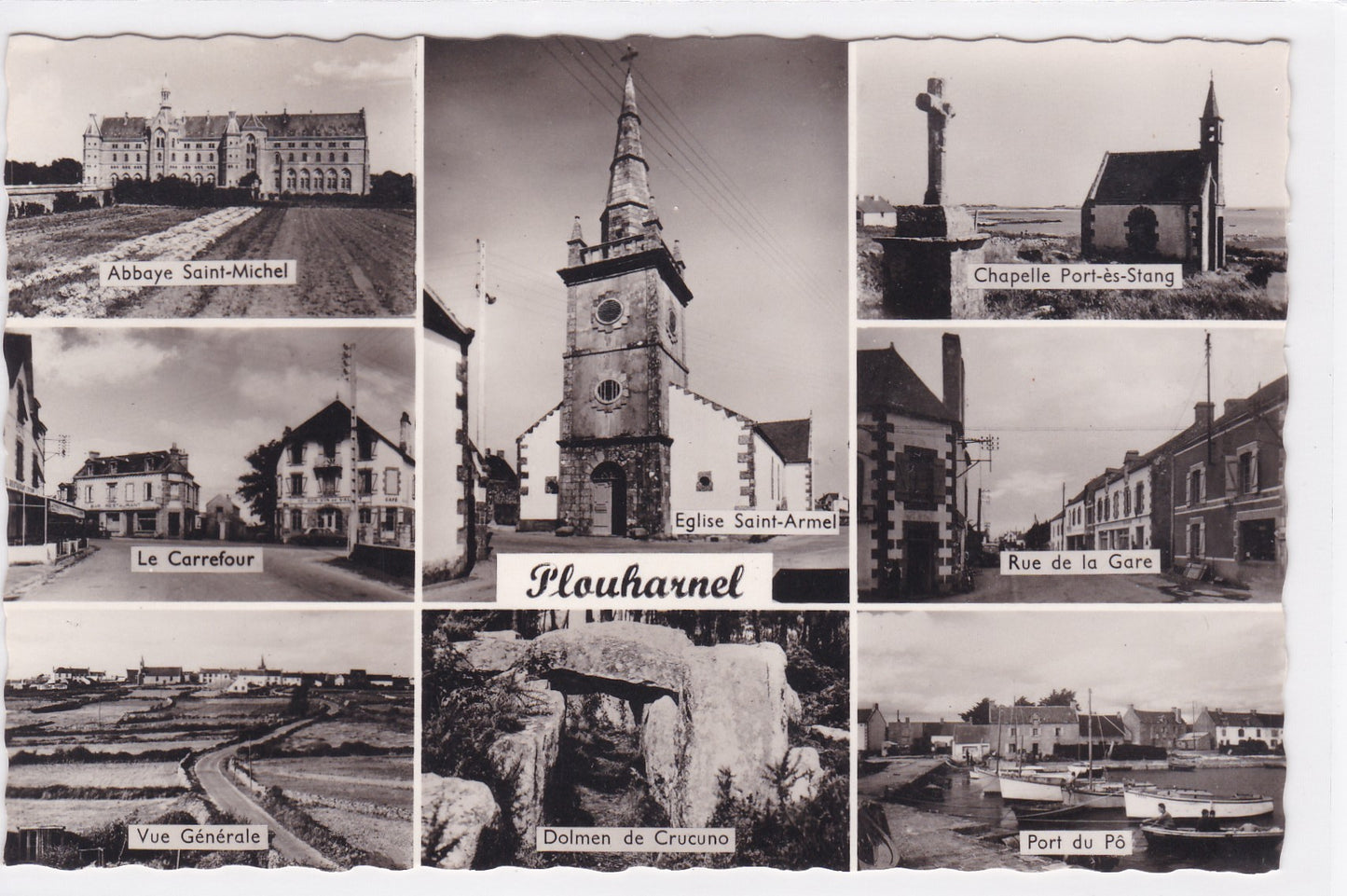 Carte Postale CPSM 56 Plouharnel - Multivue