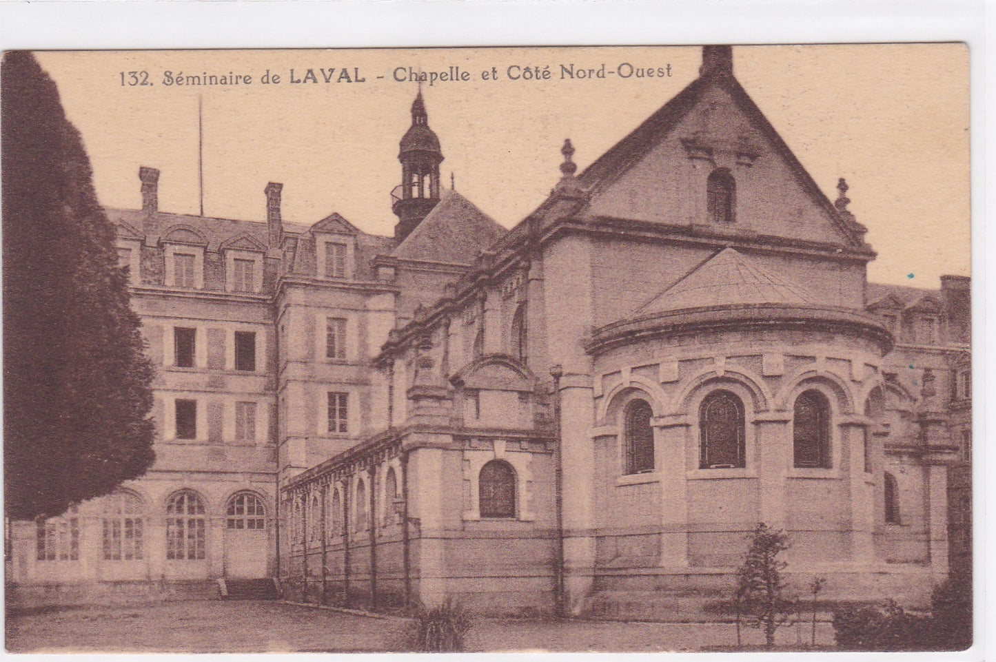 Carte Postale CPA 53 Séminaire De Laval - Chapelle Et Côté Nord-Ouest