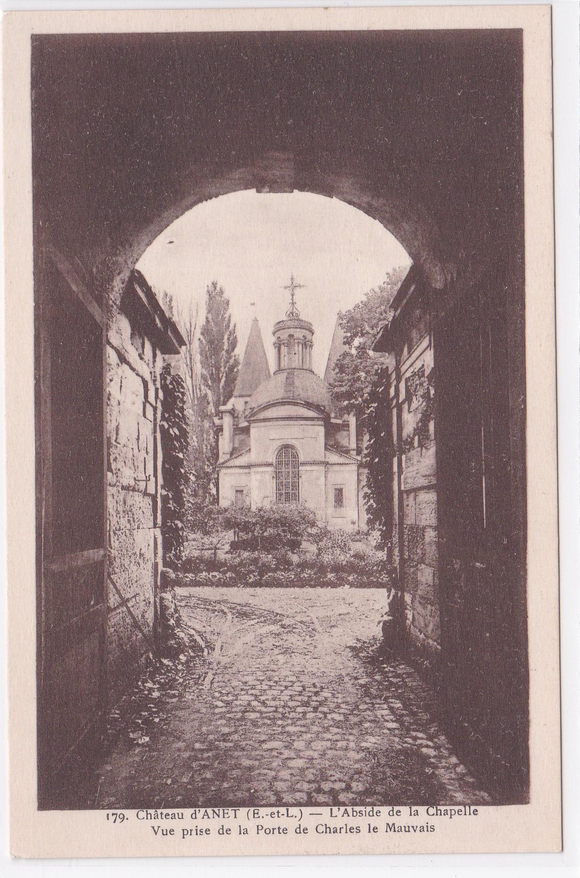 Carte Postale CPA 28 Château D'Anet - L'Abside De La Chapelle