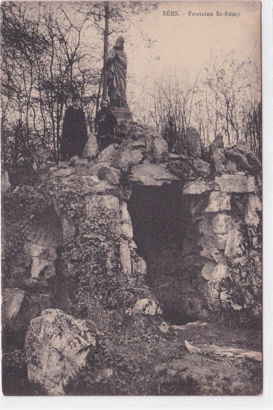 Carte Postale CPA 61 Sées - Fontaine St-Rémy
