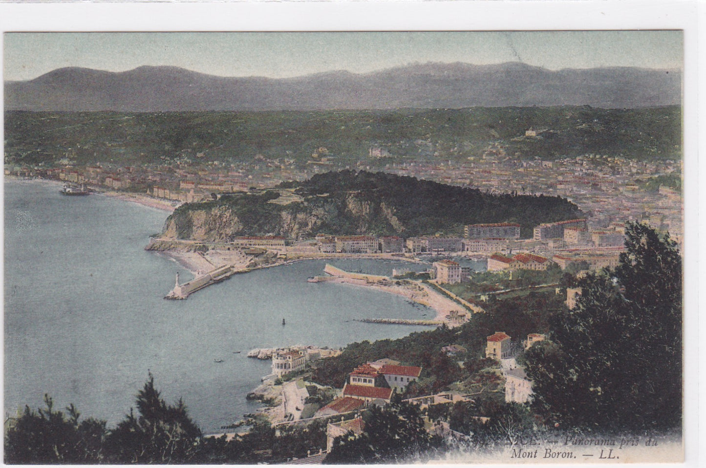 Carte Postale CPA 06 Nice - Panorama Pris Du Mont Boron