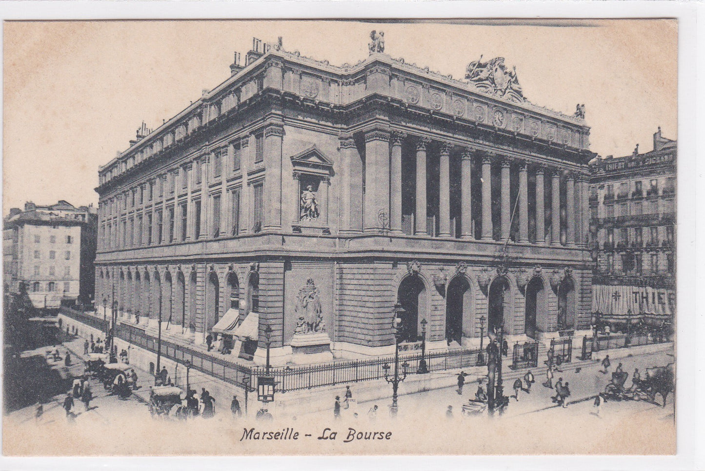 Carte Postale CPA 13 Marseille - La Bourse