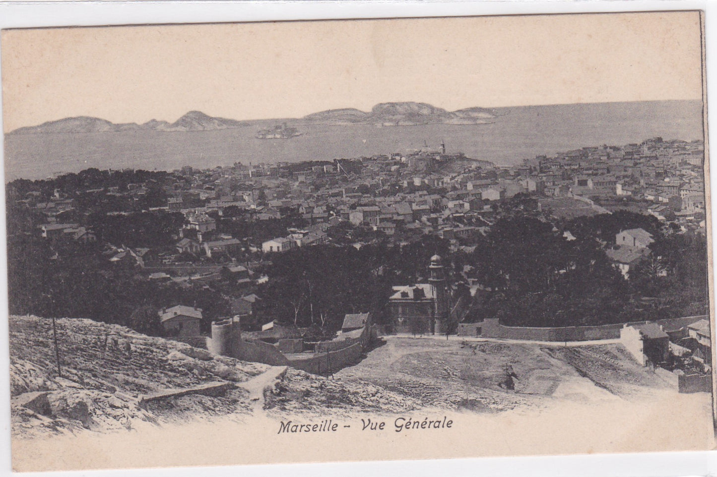 Carte Postale CPA 13 Marseille - Vue Générale