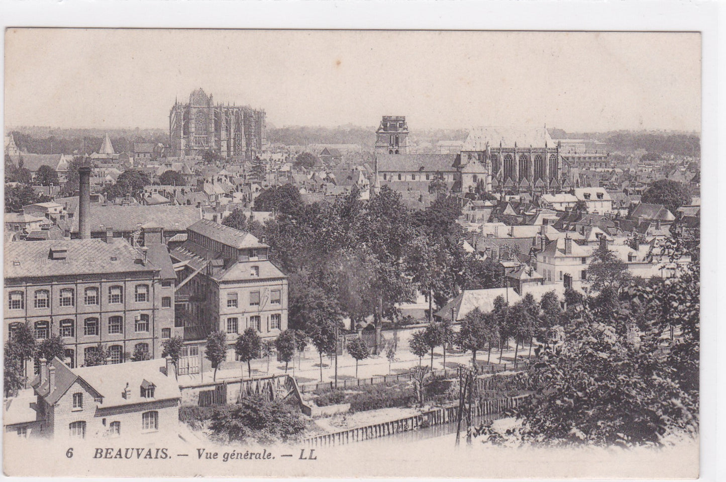 Carte Postale CPA 60 Beauvais - Vue Générale