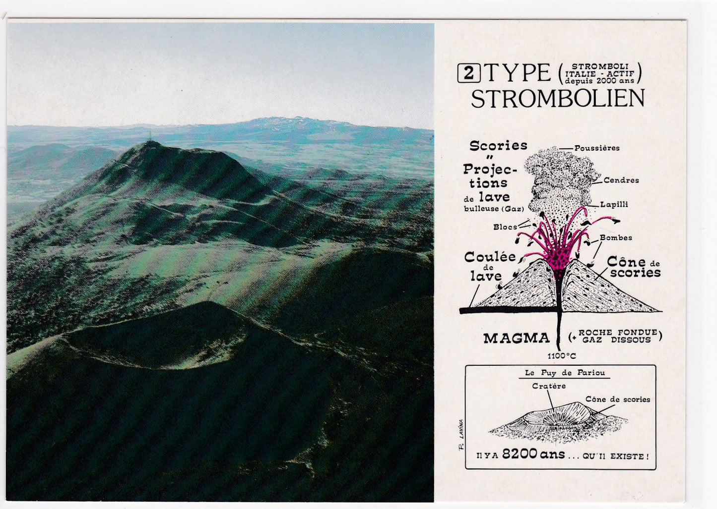 Carte Postale CPM 63 Auvergne - Le Puy De Pariou - Volcan Type Strombolien