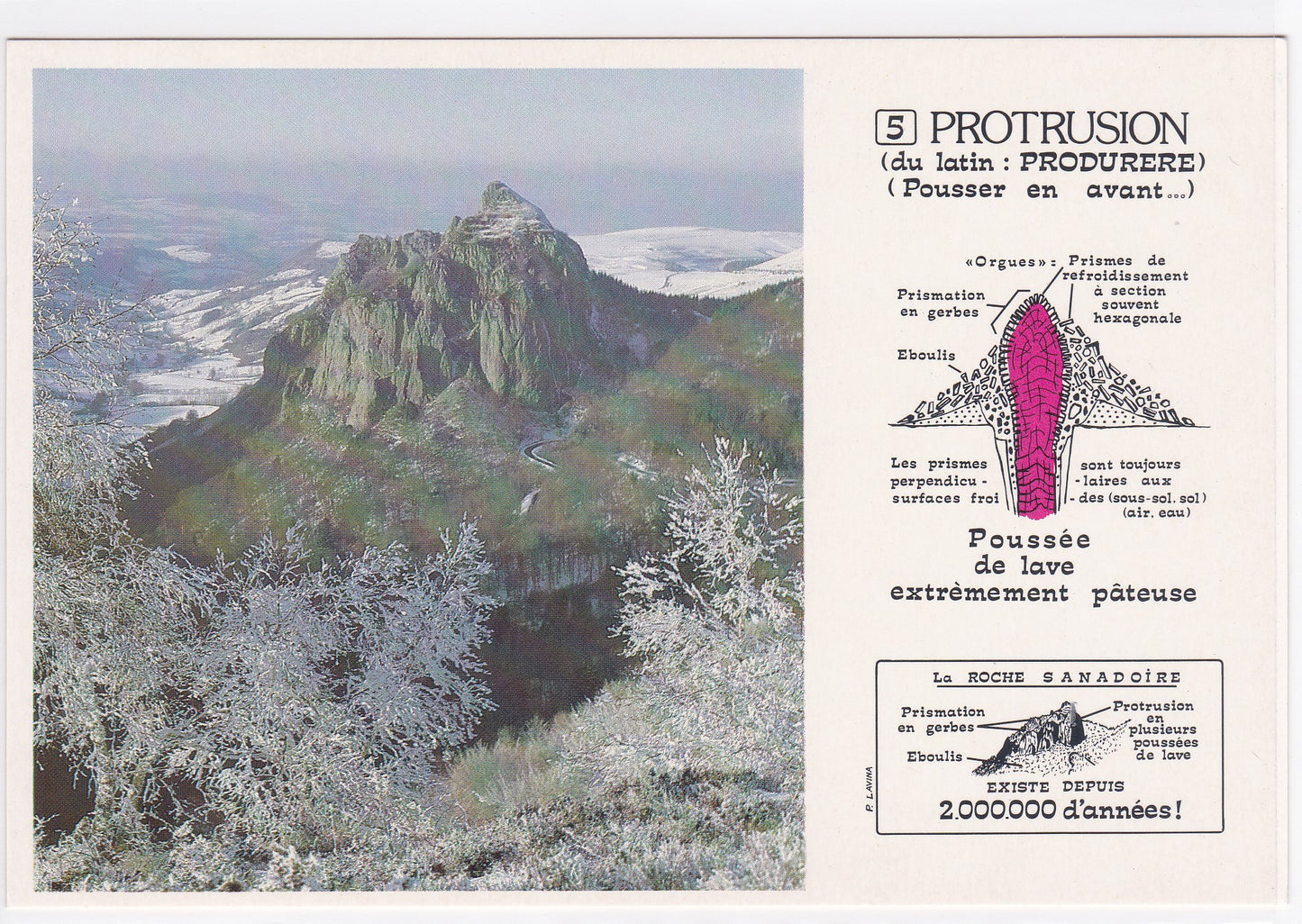 Carte Postale CPM 63 Auvergne - La Roche Sanadoire - Protusion