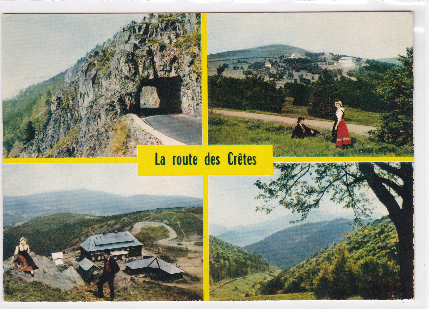 Carte Postale CPM 88 Les Hautes-Vosges - La Route Des Crêtes