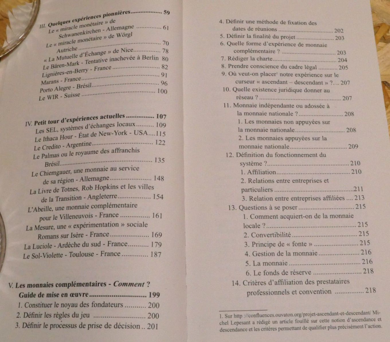 Les Monnaies Locales Complémentaires : Pourquoi Comment ? Philippe Derudder 2012