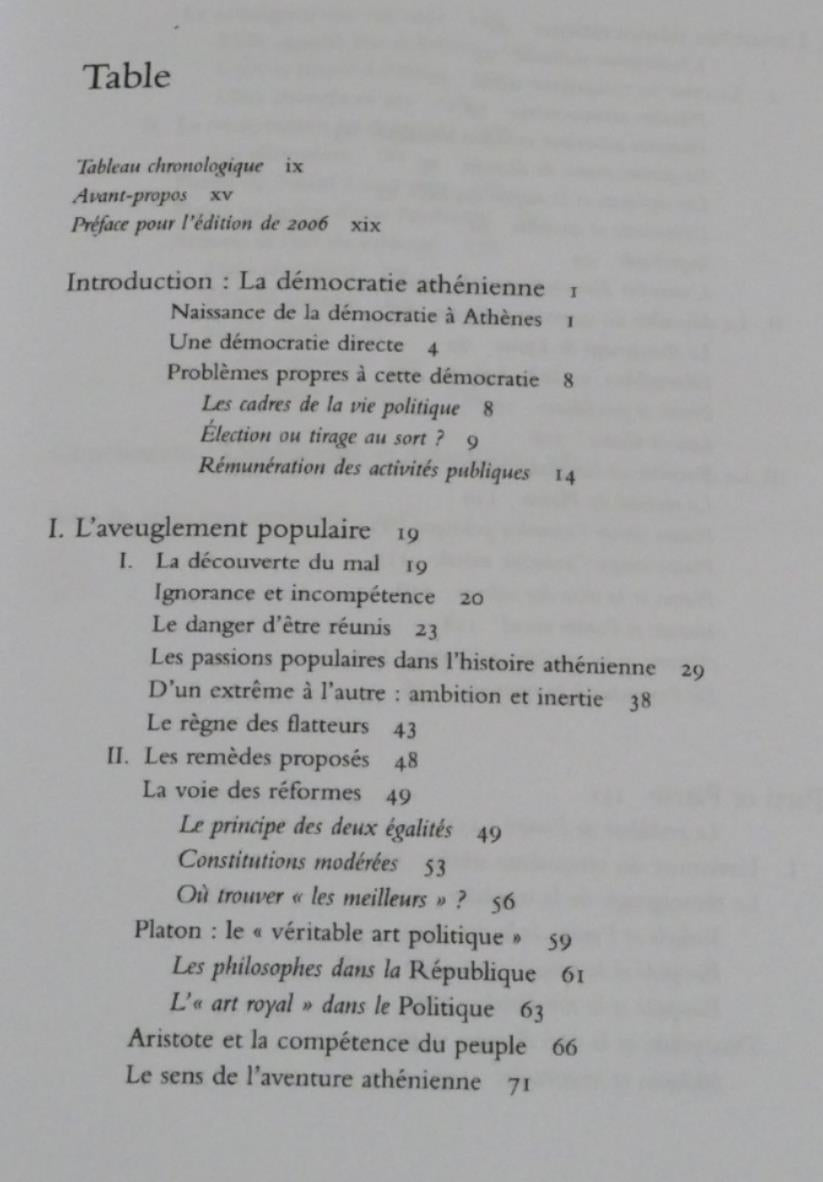 Problèmes De La Démocratie Grecque - Jacqueline De Romilly - Hermann 2006