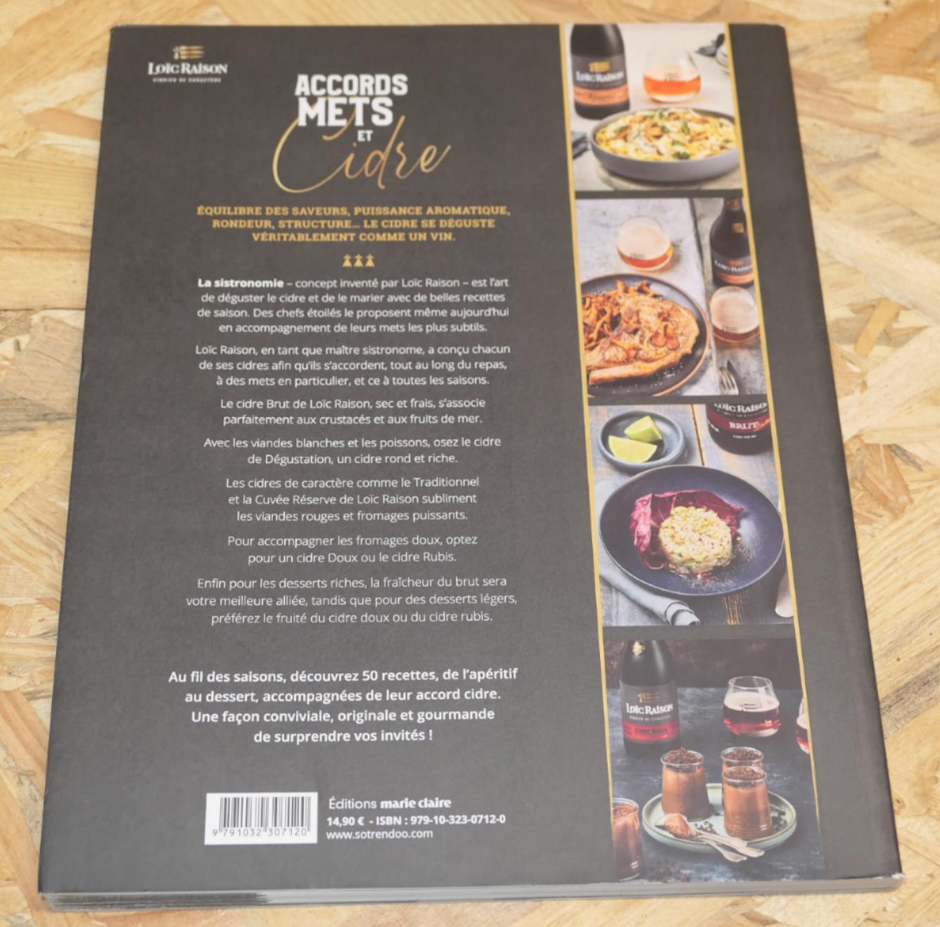 Accords Mets Et Cidre 50 Recettes Au Fil Des Saisons - Loïc Raison - 2022