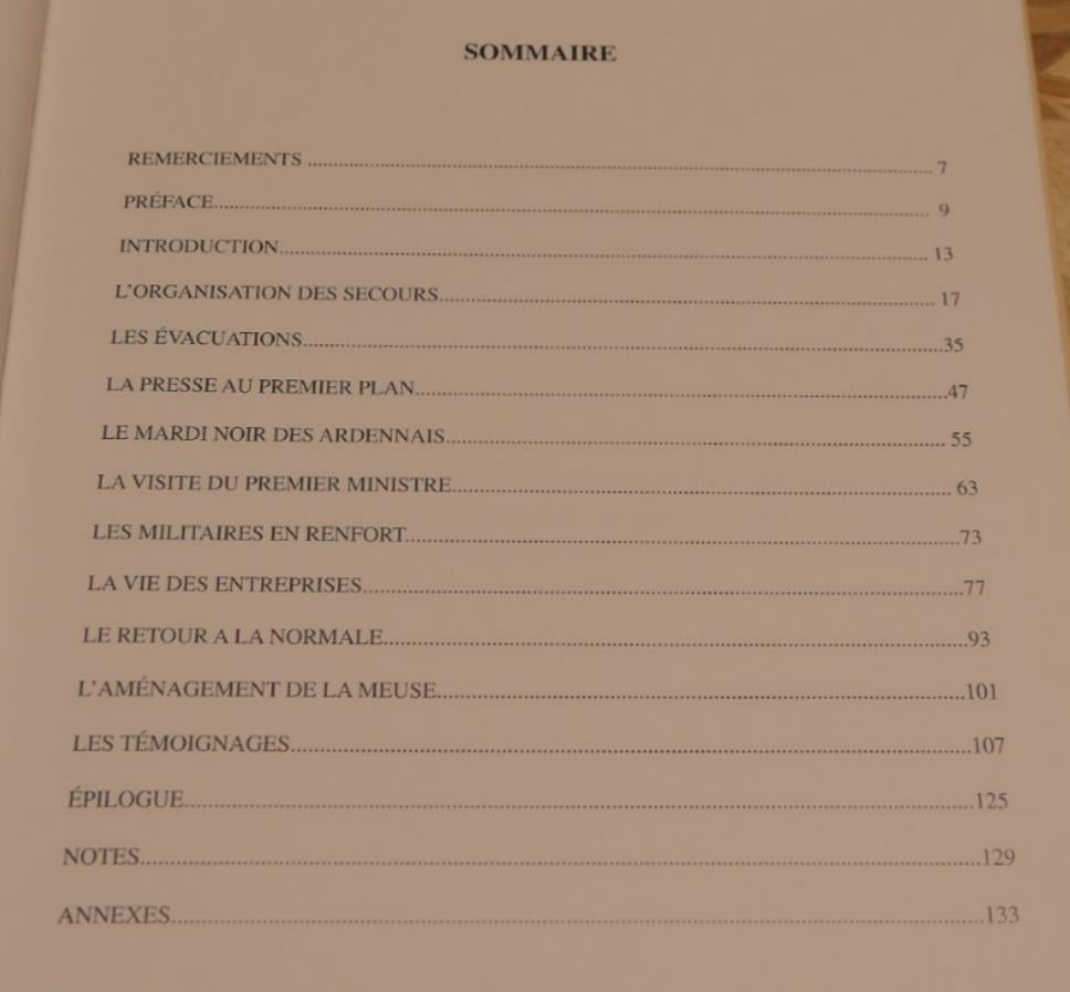 La Meuse En Colère Janvier-Février 1995 Dans Les Ardennes - SOPAIC