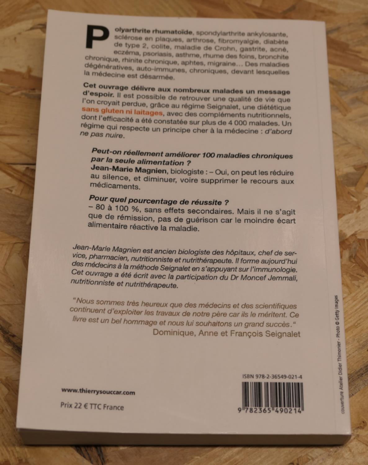 Réduire Au Silence 100 Maladies Avec Le Régime Seignalet - Jean-Marie Magnien