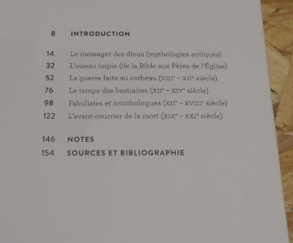 Le Corbeau Une Histoire Culturelle - Michel Pastoureau - Éditions Du Seuil 2021