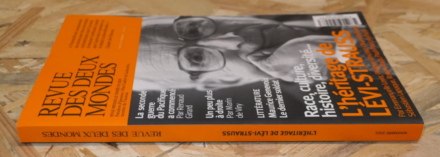 Revue Des Deux Mondes N°3823 - 11/2021 - Lévi-Strauss - Maurice Genevoix