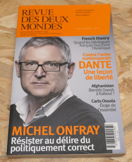 Revue Des Deux Mondes N°3822 - 09/2021 - Michel Onfray - Dante - Afghanistan