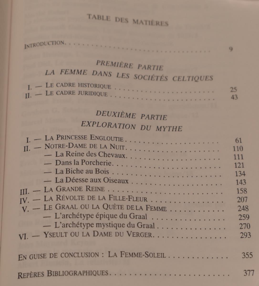 La Femme Celte - Mythe Et Sociologie - Jean Markale - Payot Documents 1992