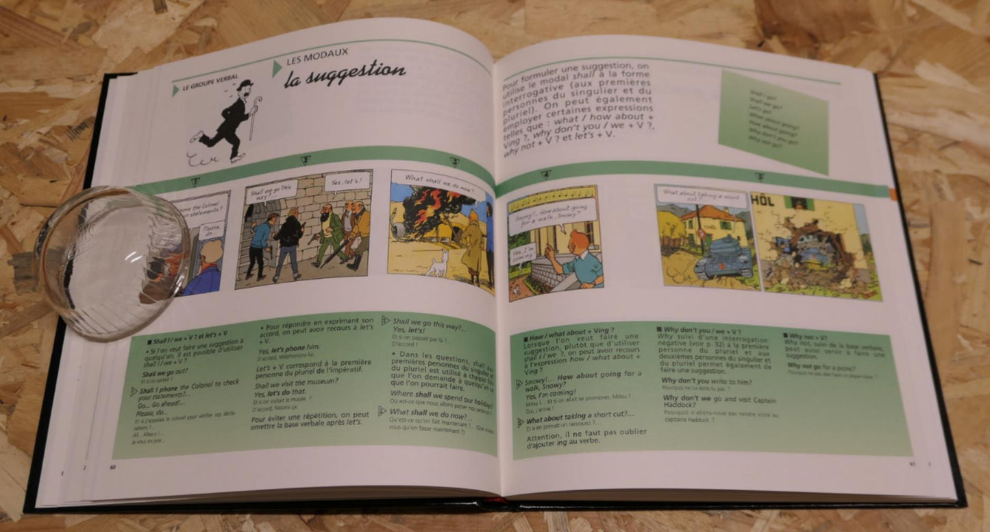 Tintin Et Les Secrets De La Grammaire Anglaise - Harrap's 1993 - Hergé