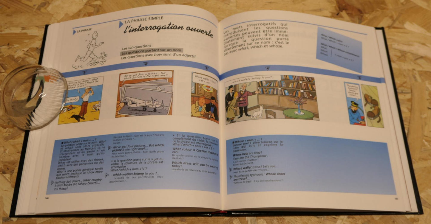 Tintin Et Les Secrets De La Grammaire Anglaise - Harrap's 1993 - Hergé