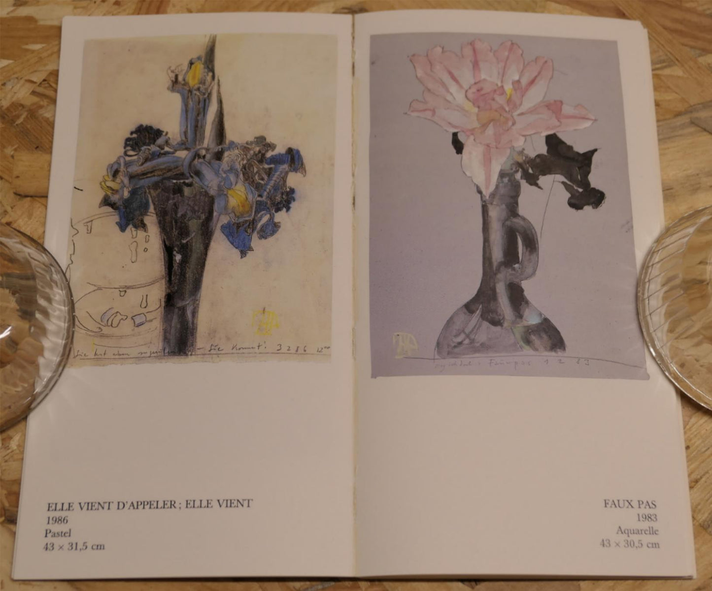 Horst Janssen - Pastels Aquarelles Et Dessins - Berggruen Paris 1986